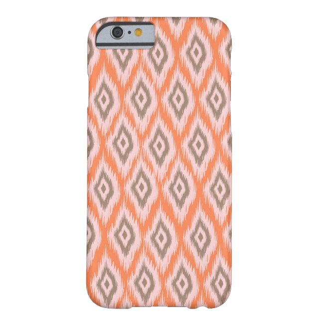 Tribal geometric Aztec chevron pattern ikat tri Case-Mate iPhone Case (Back)
