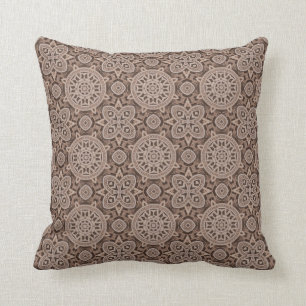 Tribal Geometric Throw Pillow