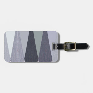 Tribal Geometry pattern Luggage Tag