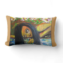 Tribal Girl - Pillow