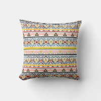 Tribal grunge ethno folk pattern in retro style