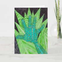 Tribal Hands Card