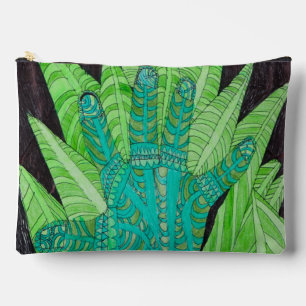 Tribal Hands Makeup Bag