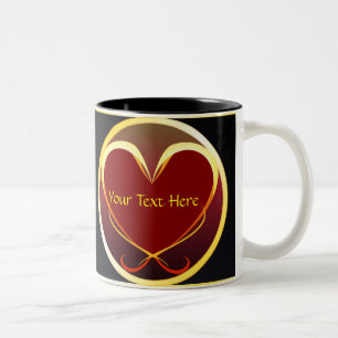 Tribal Heart Mug