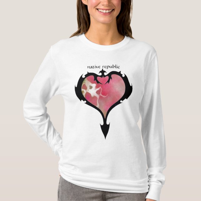 tribal heart T-Shirt (Front)