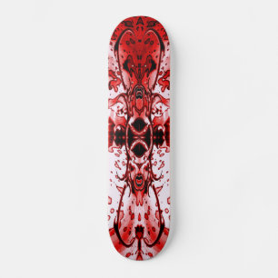 Tribal Hell Band blood splatter Skateboard