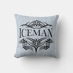 Tribal Hockey (Iceman) Cushion