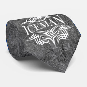 Tribal Hockey Iceman (shaded) Necktie