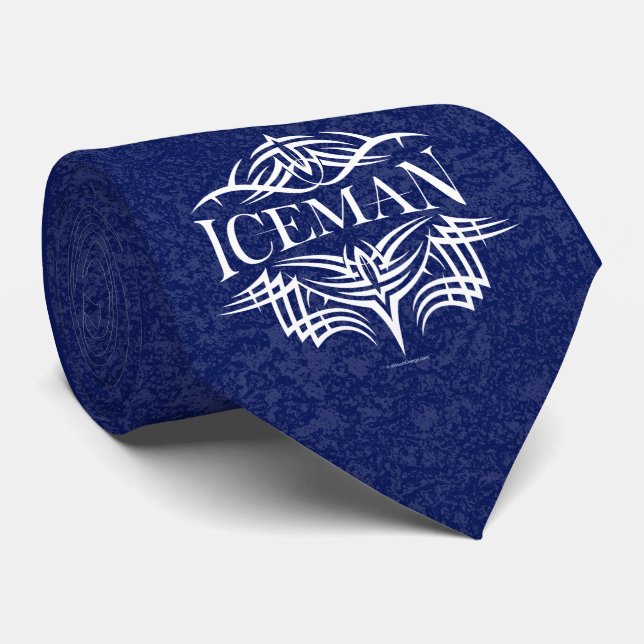 Tribal Hockey Iceman Tie (Rolled)
