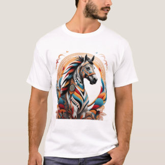 Tribal horse spirit logo T-Shirt