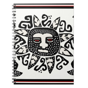 Tribal Indian Sun Spirit Notebook