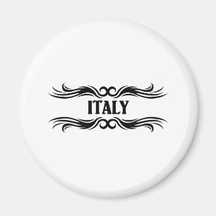 Tribal Italy Magnet