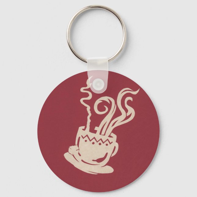 Tribal Java Key Ring (Front)