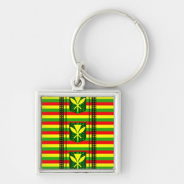 Tribal Kanakan Maoli Key Ring (Front)