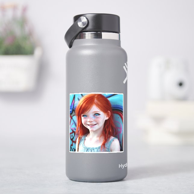 Tribal Kids | Pretty Little Redhead Girl  (HydroFlask)