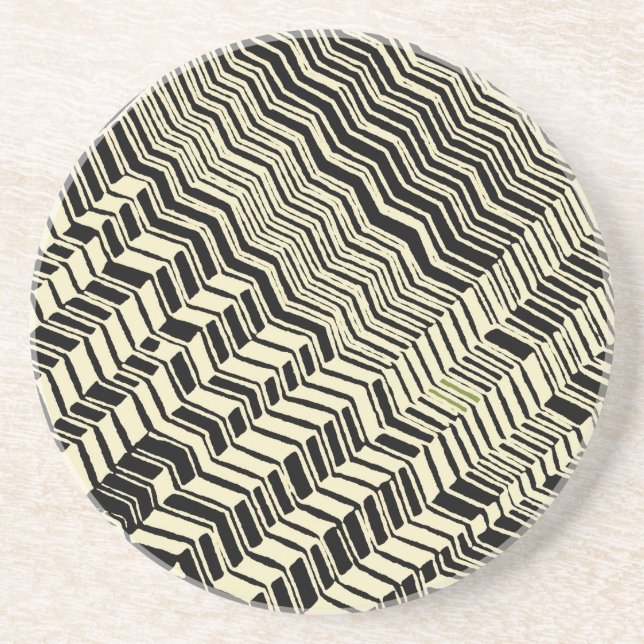 Tribal Kuba Designs Coaster (Front)