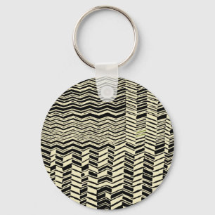 Tribal Kuba Designs Key Ring