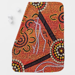 Aboriginal fashion baby blankets