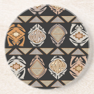 Tribal Leap Frogs Coaster