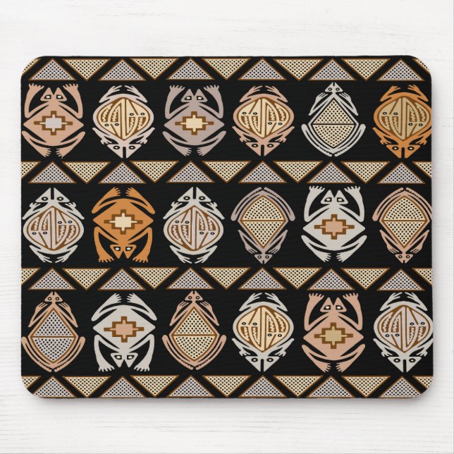 Tribal Leap Frogs Mouse Pad (Front)