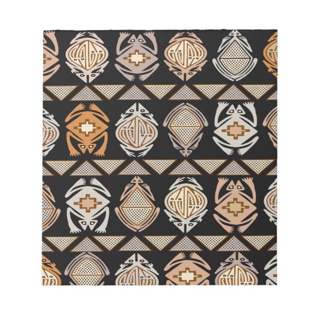 Tribal Leap Frogs Notepad (Front)