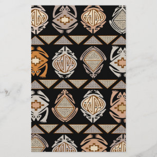 Tribal Leap Frogs Stationery