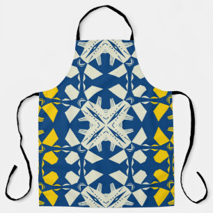 Tribal like asian feel seamless pattern, abstract  apron
