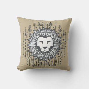 Tribal Lion Cushion