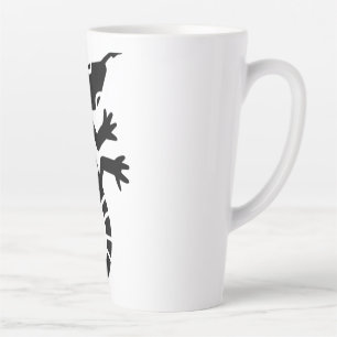 Tribal Lizard Latte Mug