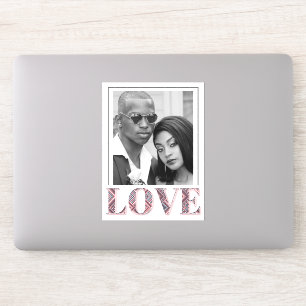 Tribal Love Typography Customisable Photograph