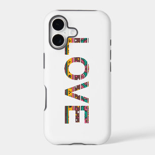 Tribal Love Word Art