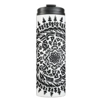 Tribal Mandala Hand-Drawn Art