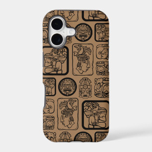 Tribal MAYA ancient mask pattern 1