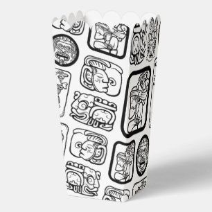 Tribal MAYA ancient mask pattern 1 Favour Box