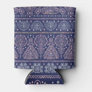Tribal Mexican, ethnic seamless pattern. Can Cooler