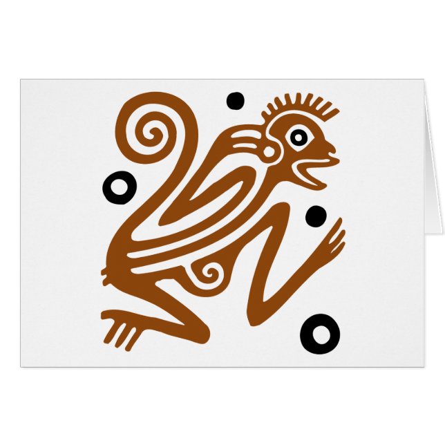 Tribal Monkey (Front Horizontal)