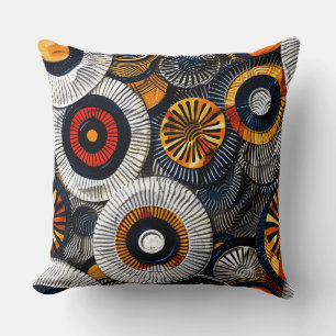 Tribal Mosaic Patterns Cushion