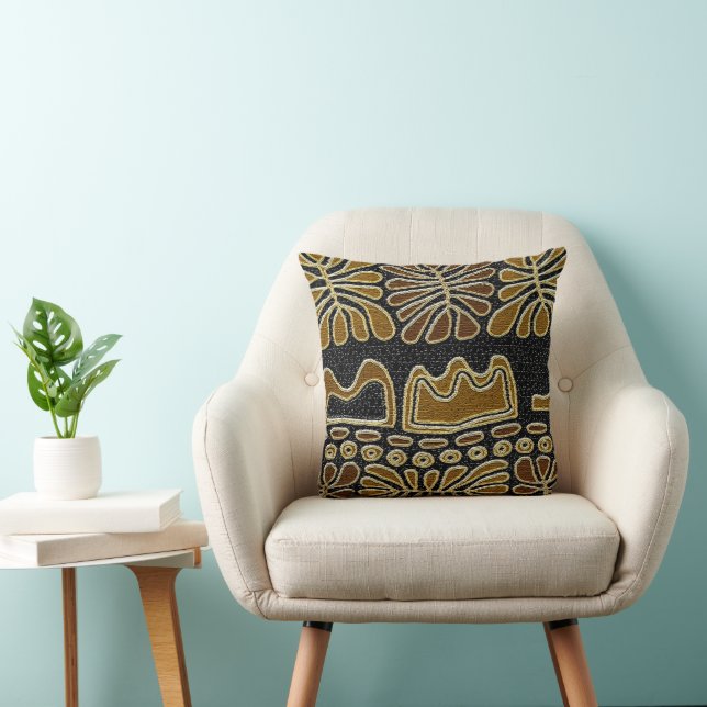 Tribal Motif Print Cushion (Chair)