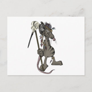 Tribal Mouse Postcard