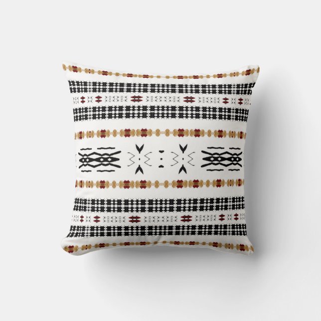 Tribal Mud Cloth Cushion (Front)
