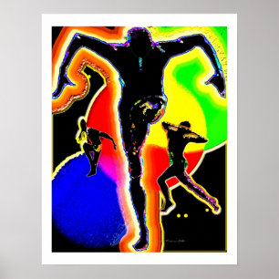 Tribal  Mud Dance Poster