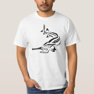 Tribal Paddlefish & Rostrum T-Shirt