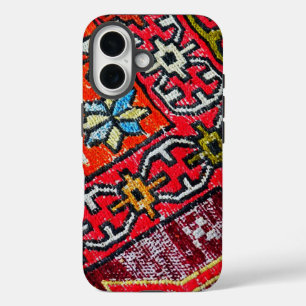 Tribal Patchwork Red  Kilim Pattern Phone Case