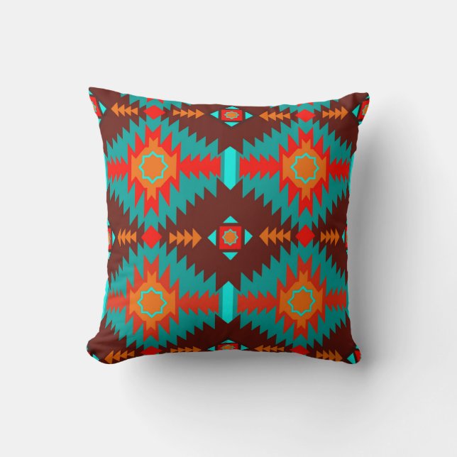 Tribal Pattern Cushion (Front)