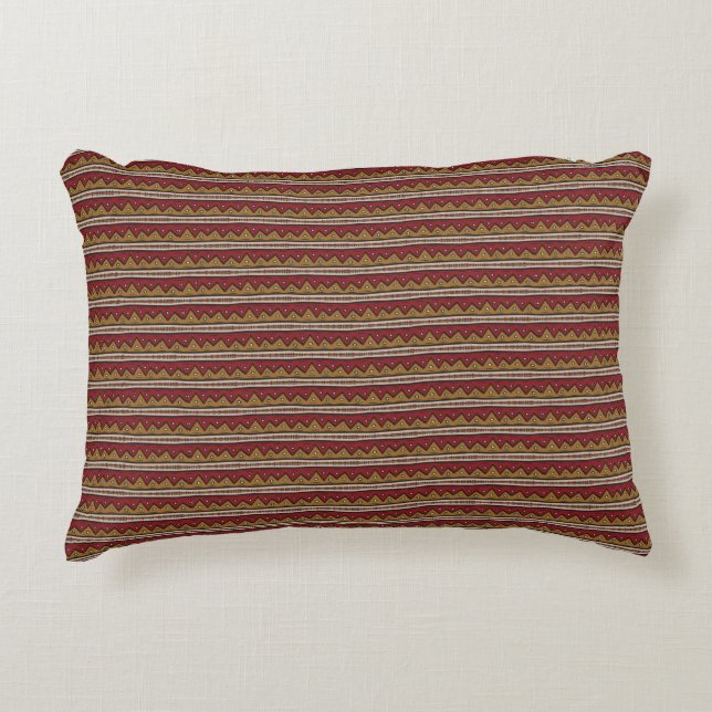 Tribal pattern decorative cushion (Front)