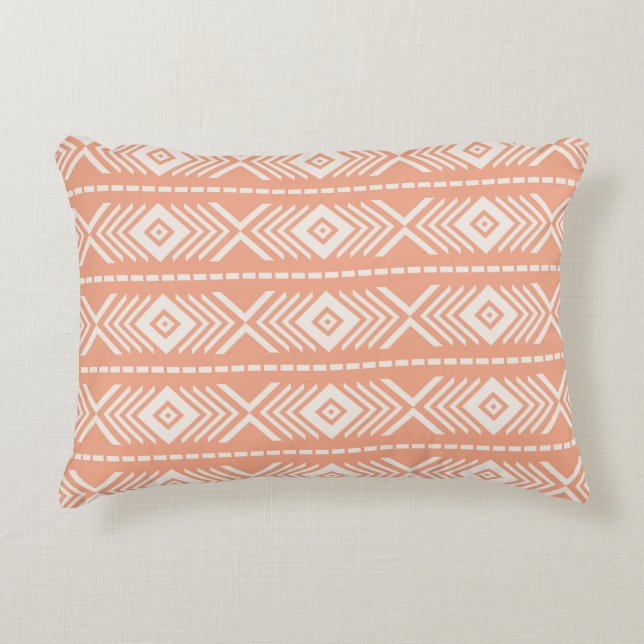Tribal pattern decorative cushion (Front)