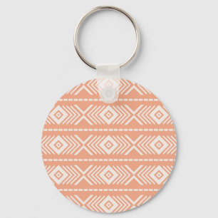Tribal pattern key ring