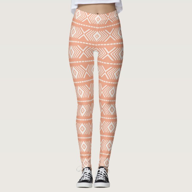 Tribal pattern leggings (Front)
