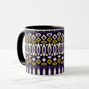 Tribal pattern mug
