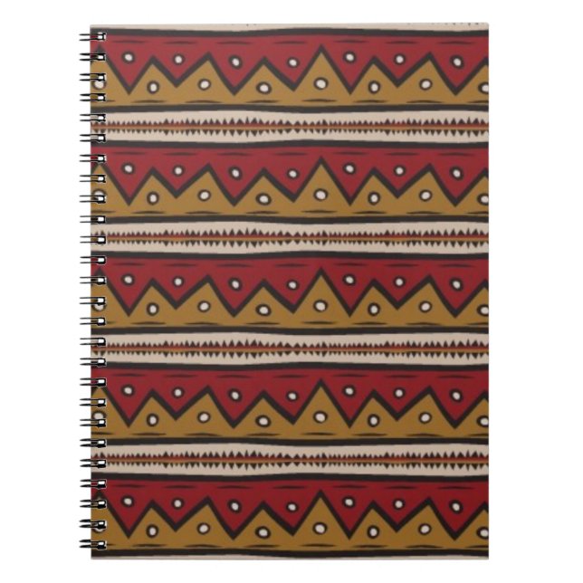 Tribal pattern notebook (Front)